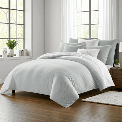 Ensemble de housse de couette réversible en coton Ruben