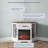 Lakeisha TV Stand for to 43" with Electric Fireplace Included-1454276635