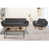 100 % lin anthracite est en rupture de stock