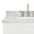 Hamlet 31'' Single Bathroom Vanity with Carrara Marble Top-70317117