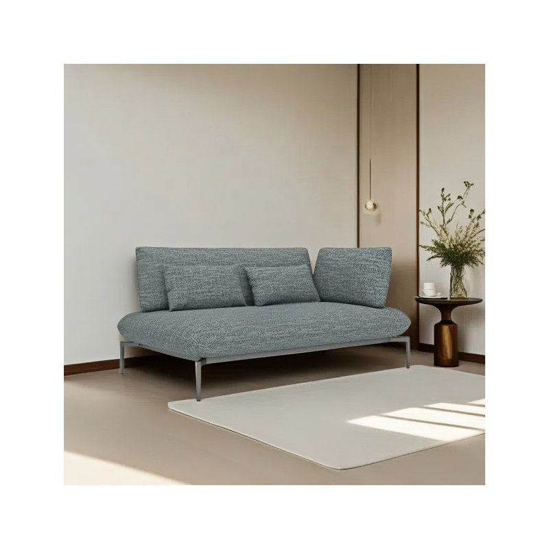 Chaise longue paresseuse unique, Orienté à droite