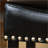 26" Backless Leather Counter Stools, 2-Pcs Set