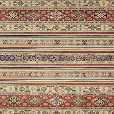 Tapis décoratif multicolore à motif abstrait