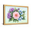 Bouquet de plantes et de fleurs avec fleurs roses, mauves et bleues-1060474360-1060474357-1060474358