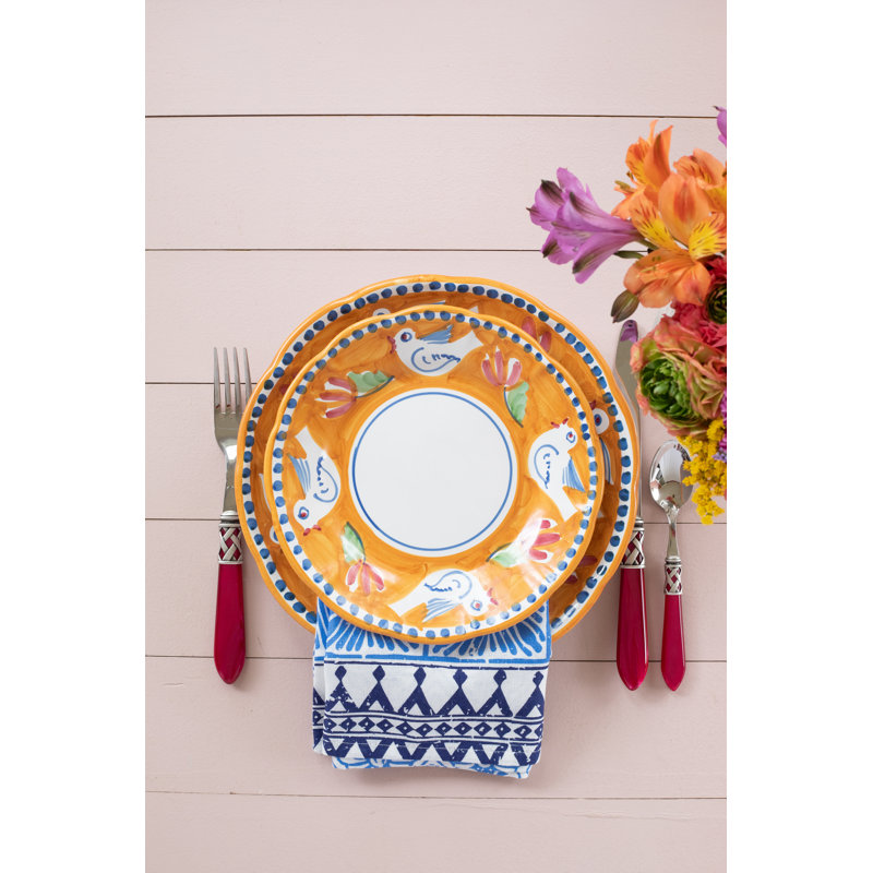 Campagna Handmade Terra Cotta Dinner Plate
