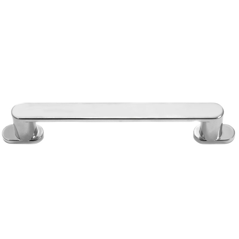 Polished Nickel 7 9/16" Bar Handle Pull with Mounting Hardware
