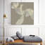 «White Ribbon On Beige I», toile encadrée par Giant Art-70867388