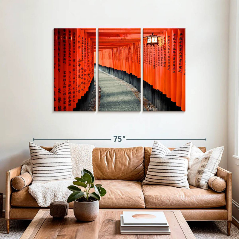 Sebbie Fushimi Inari Columns, 36" H x 57" W