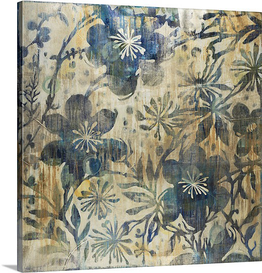«Murrill Daisychain» par Liz Jardine, reproduction d'art sur toile, H 30 po x l 30 po x P 1,25 po