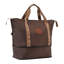 Ensembles de bagages 3 pièces, valises de transport légères en plastique rigide avec roulettes 22 po x 14 po x 9 po, approuvées par les compagnies aériennes, brun
