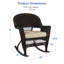 Chaise berçante en osier Raenesha-21220072-21220061