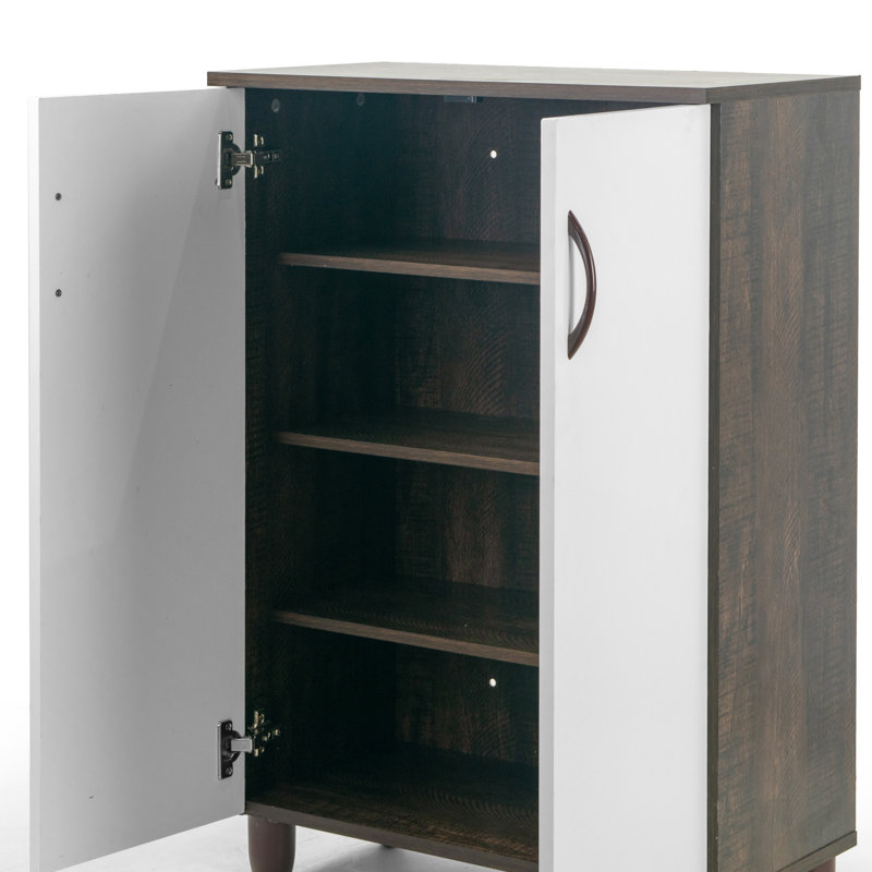 Armoire de rangement pour 10 paires de chaussures Anthea