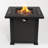 Lochbuie Square Propane Smokeless Fire Pit Table-1253391341
