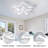 Neymar 5-Light Acrylic Flush Mount Ceiling Light