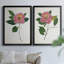 Pressed Camellia I - ensemble de 2 reproductions d'art sur toile encadrées-6273064-6273066