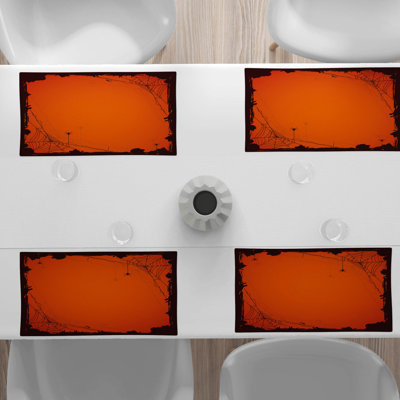 Polyester Abstract Rectangle Placemat