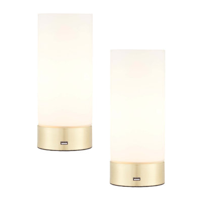Lowall 24Cm Golden Table Lamp Set