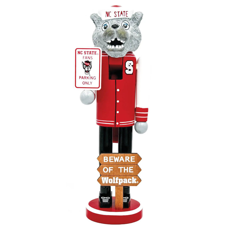 Casse-noisette 12 "NCAA College Spirit Beware, North Carolina State