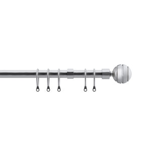 Adjustable Single Curtain Pole