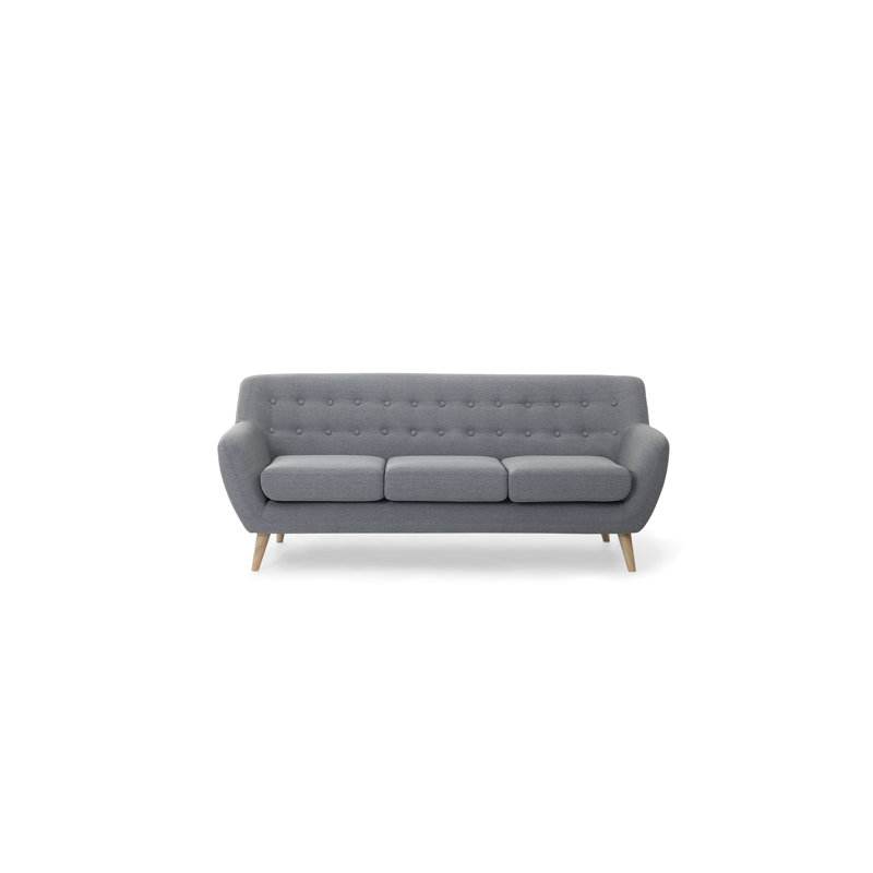 Tally 3 Seater Sofa, Light Grey