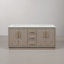 Kamila 72'' Double Bathroom Vanity with Marble Top-583997914