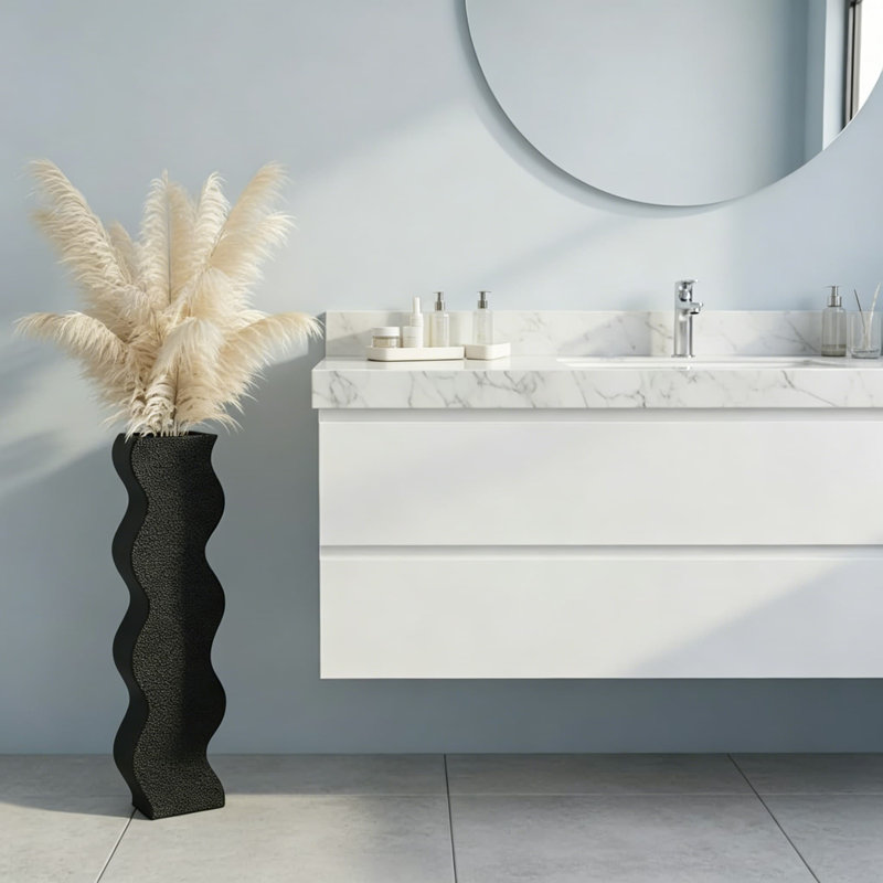 Vase de plancher Modern Wave