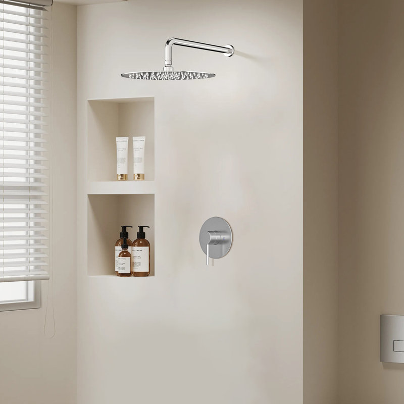 High-Pressure Rainfall Shower System, Tub Faucet Set