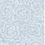 Periwinkle Floral Wallpaper Roll-1074543268
