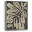 «Bold Leaf Fossil II», reproduction encadrée - bois massif-701722732