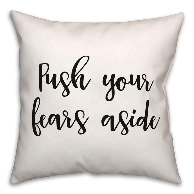 Coussin décoratif noir et blanc