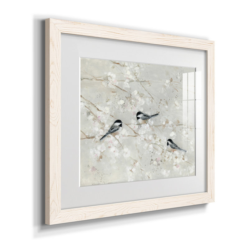 Nature's Confetti II - reproduction de cadre photo sur papier, Papier blanc, H 24 po x l 18 po x P 1,5 po