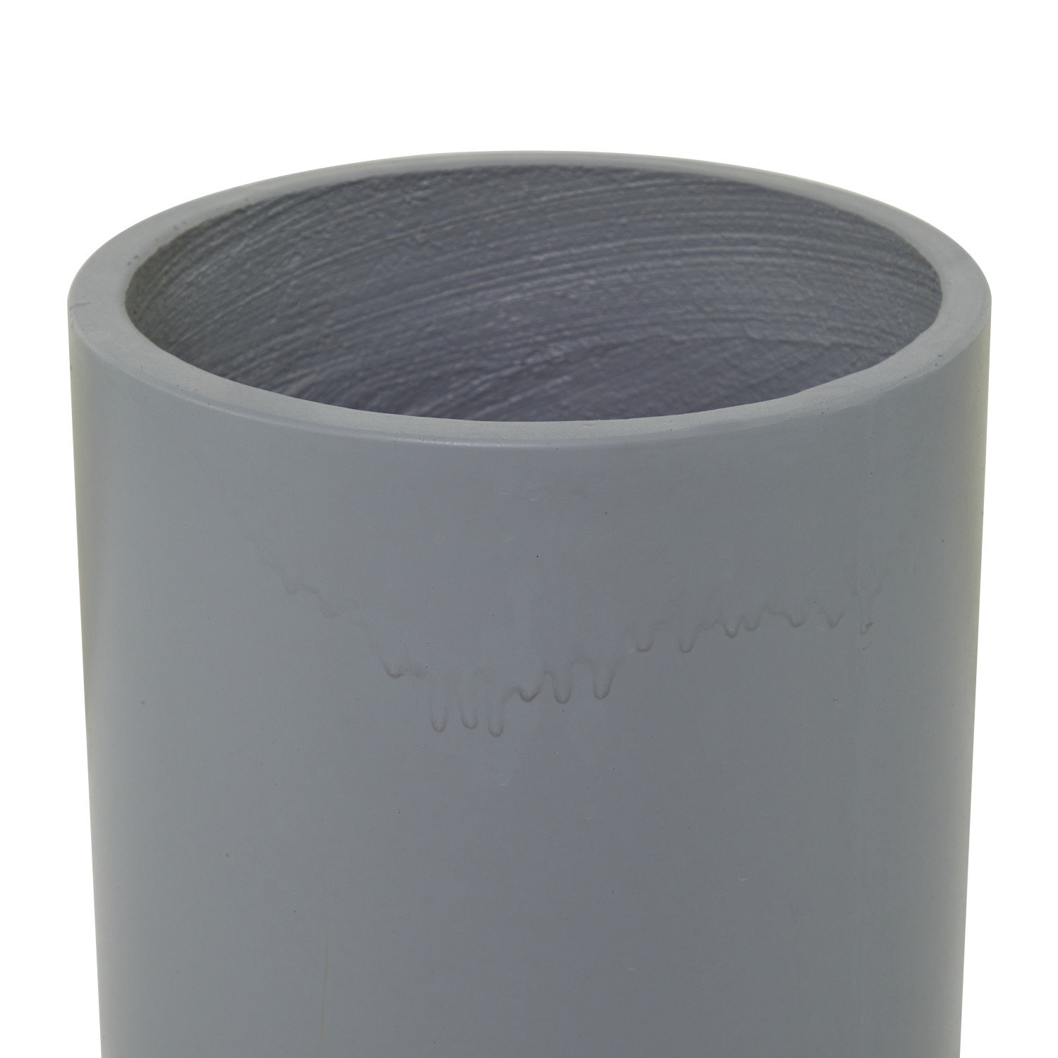Robbins Pot Planter, Gray, 13.75" H x 11.85" W x 11.85" D