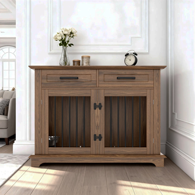Table de bout pour chien Modern Modern, Brun