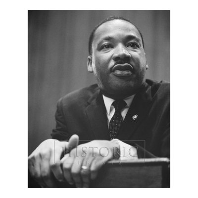 19664 Martin Luther King Jr sur papier