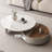 Modern simple light luxury medieval coffee table