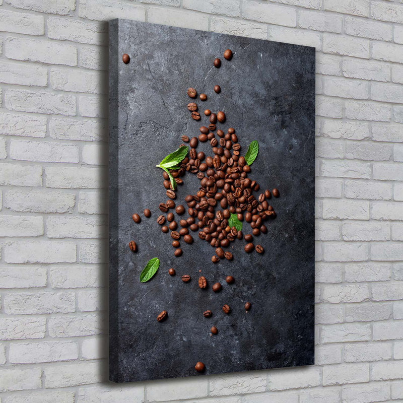Coffee Beans - Wrapped Canvas Print