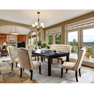 Ariyanna Extendable Four Leg Dining Set