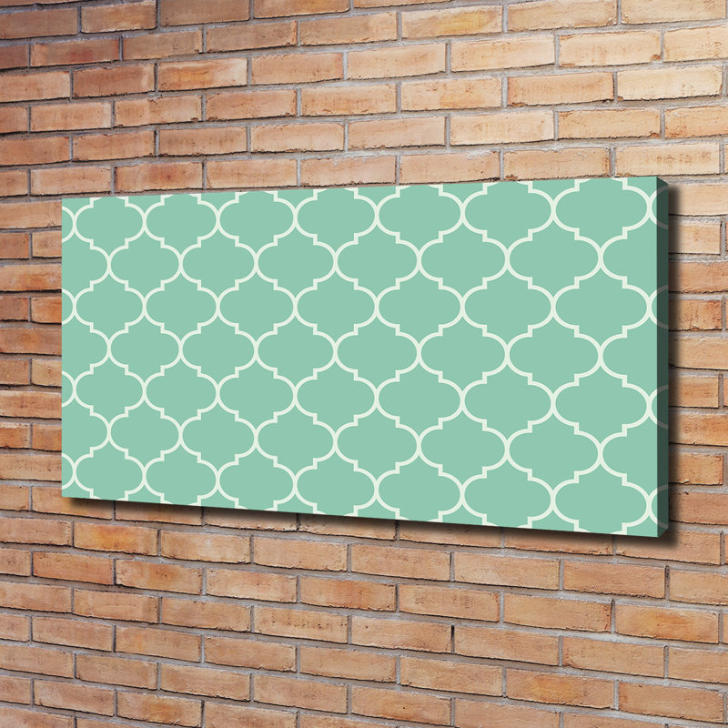 Moroccan Background - Wrapped Canvas Print