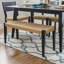 Banc en bois massif Aniek-1311801325