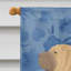 Caniche en polyester à 2 côtés 40 x 28 po standard welcome drapeau maison-957492971