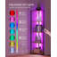 146.6cm H x 32cm W Steel Corner Bookcase-1489178212