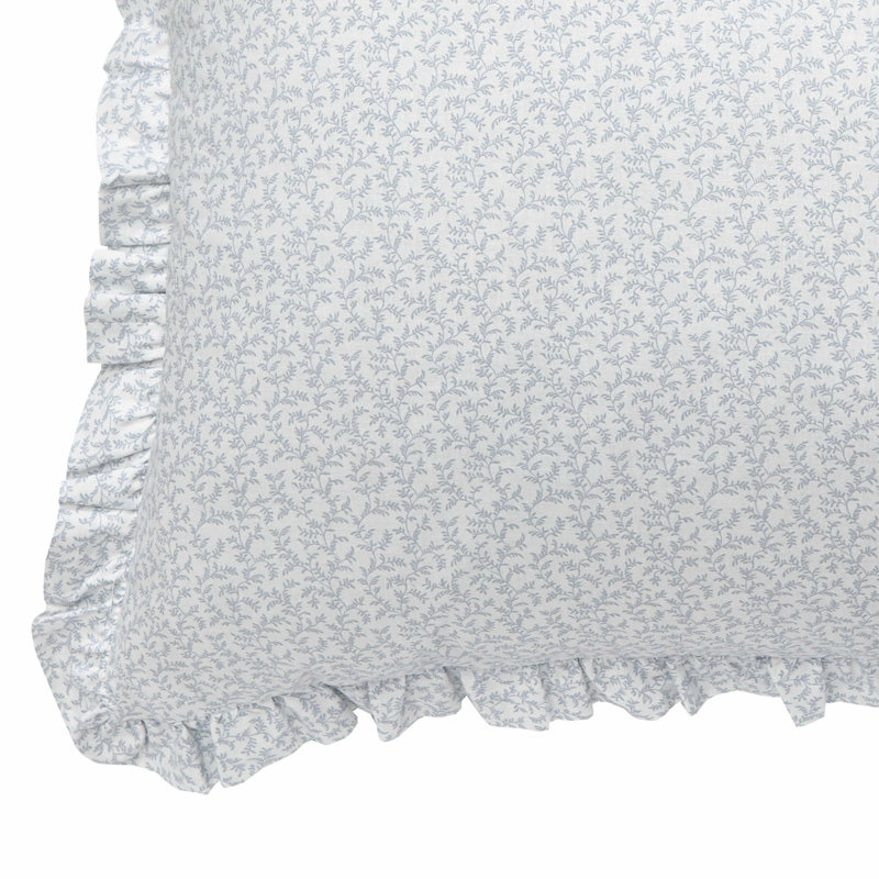 Laura Ashley Ruffled Cotton Percale Sham Set