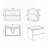 Laderious Single Bathroom Vanity with Engineered Stone Top-1505966796