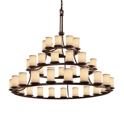 Textile 45 - Light Dimmable Chandelier