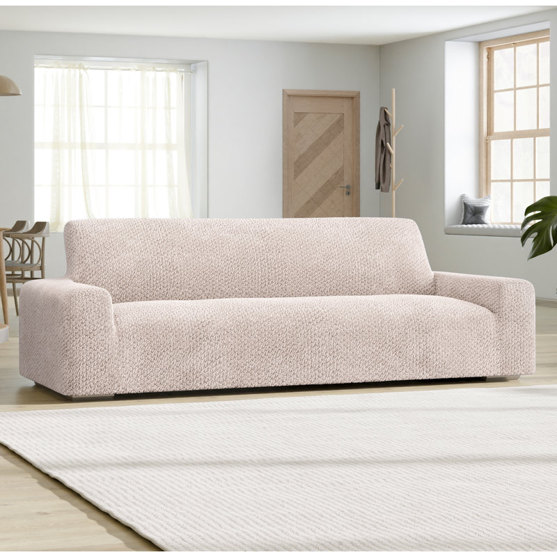 Housse extensible pour canapé - Doux au toucher et facile à nettoyer - Collection Velvet, H 35 po x l 115 po x P 38 po