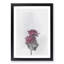 Two Pink Roses in Abstract - Picture Frame Graphic Art Print-55777620-55777623