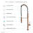Chalet Single Handle, Pull-Down Kitchen Faucet-53215323
