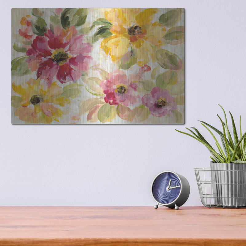 «Floral Radiance» par Silvia Vassileva, H 12 po x l 16 po