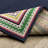 Sherley Multi-Stripe Border Navy/ Multi Indoor-Outdoor Area Rug-1563054672