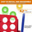 Plastic Four Square Net Game-1935183137